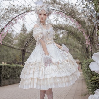 Heaven Illusion Hime Lolita Style Dress by Ocelot (OT16)